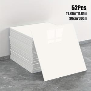 TEMU 52/104pcs 고급 레트로 대리석 텍스처 자체 접착 벽지, 비닐 벽 스티커, 껍질과 붙이기, 절단 가능하고 방수 벽 패널, 방수 및 오일 스플래시, 간편한 관리, 간편한 유지 보수, 홈 장식 벽 패널, 11.81in*11.81in, 적합한 장소: 홈 거실, 침실, 방, 주방, 욕실, 욕실 장식 스티커, DIY 디자인 간단한 작업 편리|스티커