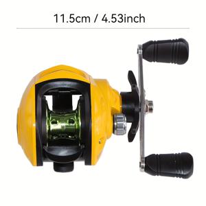 TEMU MINGWO 20kg 최대 드래그 해수어 낚시 릴 - 야마하 3-in-1 해수어 및 민물어 낚시 릴, 360° 회전 스풀, 방습 알루미늄, 양손 사용 가능 디자인, 민물어 및 해수어 낚시용, 해수어 낚시 릴, 세련된 낚시 장비, 내구성 있는 낚시 장비