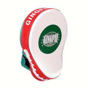 TEMU 1개 GINGPAI 프로페셔널 복싱 타겟, 태권도 전투 훈련용 인조 가죽 무에타이 핸드 타겟, 청소년 스파링 및 훈련 장비에 적합, GINGPAI