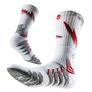 TEMU VEIDOORN 남성 농구 양말 1개, 전문 농구 튜브 양말, 기하학적 패턴, 니트 소재, 폴리에스테르 50%, 나일론 42%, 스판덱스 2%, 수건 바닥, 크리스마스, 할로윈, 새해를 위한