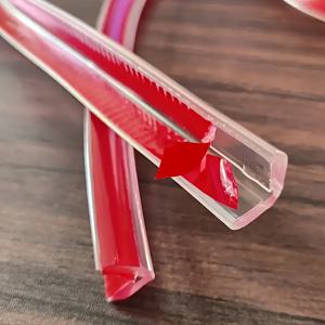 TEMU 투명 자체 접착 실리콘 코너 보호 테이프 - 1m, 2m(39.37인치, 78.74인치) 길이의 테이블 및 창틀 가장자리 안전용, 투명 충돌 방지 스트립, 무연 재료