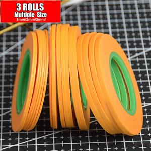 TEMU 3롤 헤비듀티 마스킹 테이프 - 강력한 접착력, 잔여물 없음, 페인팅, 공예, 벽지, 바닥용 - 예술가, DIY 프로젝트, 학교, 사무실에 이상적 - 오렌지와 그린 코어, 공예 용품, 질감 있는 표면, 내구성 있는 접착제, 접착 롤, 홈 개선, 마스킹 테이프, 컬러 테이프, 고선 테이프, 종이 테이프 Mm