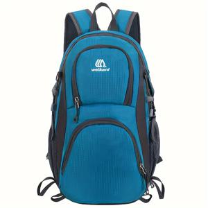 TEMU WEKEWEND 남성용 아웃도어 스포츠 백팩 - 튼튼한 나일론, 하이킹, 캠핑, 여행 및 낚시용 다기능 - 통기성 메쉬 패널, 패딩된 어깨끈, 지퍼 클로저 - 학교 및 일상 사용에 이상적, 하이킹 액세서리