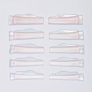 TEMU 로만사 5쌍 슈퍼 속눈썹 리프팅 패드, 자체 접착 속눈썹 리프팅 로드, 매우 부드럽고 재사용 가능, 신축성 있음, 모든 눈 유형에 적합, DIY 뷰티 도구