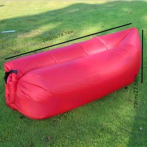 TEMU 2-in-1 휴대용 인플레이터블 소파 침대 & 수납 포켓 | PVC, 5초 빠른 팽창 가볍고 튼튼한 캠핑/해변/여행/뮤직 페스티벌용 접이식 방수 퀸 사이즈, 6가지 색상 - 크리스마스/할로윈/추수감사절 선물 추천