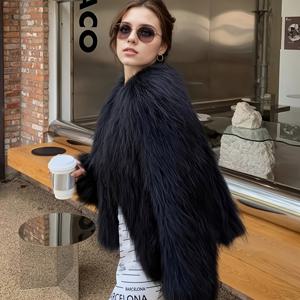 TEMU 여성용 우아한 긴 플리스 코트 - 단색 따뜻한 패션 재킷, 가을/겨울에 완벽한 부드러운 안감, 성인용 편안한 아우터웨어, 가을 아우터웨어 | 우아한 롱코트 | 플러시 안감 코트