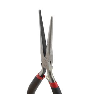 TEMU 1개 미니 롱노즈 플라이어, 매끄러운 표면 무버(Burr) 처리, 5.7인치 편안한 손잡이 수제철재 이중날 끝형 플라이어, 공예용구, 취미도구, 인체공학적 핸들링, Burr 프리 디자인, 견고한 소재, 고품질 금속, Nosecnic 플라이어, 정밀도 작업기구, 주얼리메이커, DIY 애호가