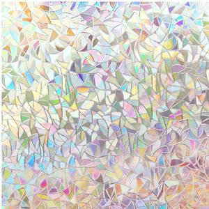 TEMU 홈 데코용 정적 창 스티커, 창문 개인 정보 보호 필름, 정적 창문 필름, 장식용 유리 창문 필름 1롤