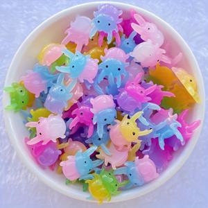 TEMU 20개 팩 귀여운 만화 곤충 모양 수지 비즈, 네일 아트, 공예, 스크랩북, DIY 쥬얼리 만들기용 잡다한 평평한 뒷면 장식 - 수공예 액세서리