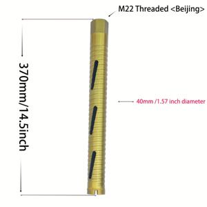 TEMU KO M22 나사산 코어 드릴 비트 - 콘크리트, 벽돌, 블록 및 돌용 습식/건식 사용 - 페인트 마감이 있는 내구성 강철 - 석공 및 건설 프로젝트에 이상적, 석공 드릴 비트 | 나사형 드릴 비트 | 내구성 강철 비트, 콘크리트용 드릴 비트