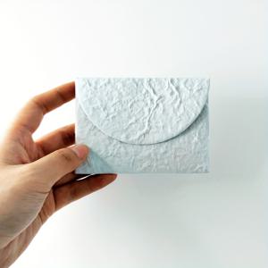 TEMU 10개 세트 텍스처 처리된 수제 재활용 종이 소형 봉투 3.9