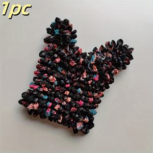 TEMU 1개 신상 매직 스트레치 쇼핑백, 버블 플리츠 디자인, 다기능 및 세탁 가능, 여행 및 일상용, 크리스마스 선물 추천 (1-5개입)