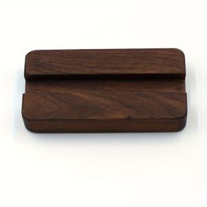 TEMU 솔리드 우드 카드 홀더 데스크탑 비즈니스 WALNUT 우드 이름 카드 박스 베이스 크리 에이티브 스토리지 박스