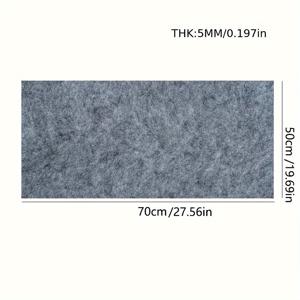 TEMU 1pc 브러시 서예 펠트 패드 - 5mm 두꺼운 (0.197in) 두꺼운 펠트 매트로 그림, 서예 및 예술 연습에 적합 - 글짓기 종이, 브러시 및 책상 매트, 예술 연습 매트 | 장식 책상 매트 | 내구성 있는 펠트 매트, 펠트 매트