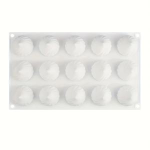 TEMU 실리콘 연꽃 모양 초콜릿 프랄린 모양, 미끄럼 방지, 녹 방지, 긁힘 방지, 야외 안전, 베이킹, 마들렌, 과자, 젤리, 아이스 큐브, 케이크, 스위트 장식