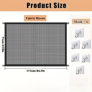 TEMU 휴대용 접이식 애완동물 울타리, 개와 고양이용, 가정용, 드릴링 불필요, 안전 장벽망