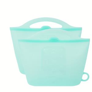 TEMU 실리콘 주방 보관 가방, 진공 봉지, 누출 방지 및 내구성, 냉장고, 고추, 과일, 야채, 주방 및 사무실 사용을 위한