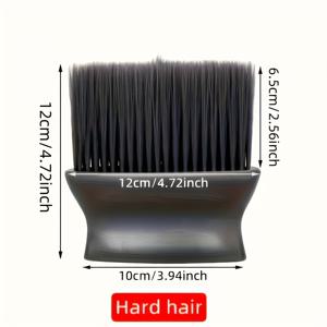 TEMU 소프트한 노란 털과 검은 플라스틱 손잡이가 있는 이중털 자동차 인테리어 청소 브러시 - 통기 구멍, 대시 보드 및 버튼 청소에 대한 긁힘 없는 자동차 관리 | 효율적인 청소 도구, 자동차 청소 액세서리, 세련된 가제트 디자인, 내구성 있는 플라스틱 재질