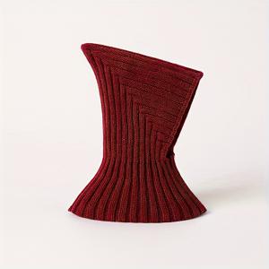 TEMU 겨울용 따뜻한 강아지 모자 - 목과 귀 커버 포함, 소형~중형견에 적합, 두꺼운 니트, 부드러운 소재, 치와와, 포메라니안, 시츄에게 완벽한 맞춤형 추위 방지 의상, 애완동물 의류,Snug Pet Wear,내구성 있는 니트웨어,수제 느낌,애완동물 스웨터