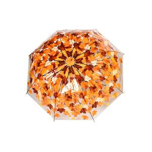 TEMU 여성용 세련된 투명 8갈래 우산 - 내구성 강한 방풍 디자인, 긴 손잡이 여행 및 선물용 완벽