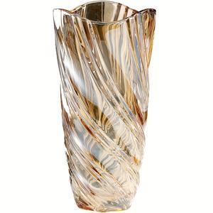 TEMU 아름다운 유리 꽃병 - 두꺼운 , 수경식 꽃에 이상적, 현대적인 홈 데코, 거실, 결혼 선물, 집들이 파티, 수경식 꽃병| 꼬여있는 디자인 꽃병| 유리 꽃병