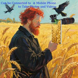 TEMU 2025년형 최신 전문가용 휴대폰 렌즈 (36배 HD 줌 & 광각 듀얼 포커스, 고품질 광학 렌즈) - 캠핑, 낚시, 야생 동물, 콘서트, 스포츠 사진 촬영에 적합한 경량 & 내구성 – 메인스트림 폰과 호환되는 즉석 클립온