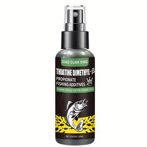 TEMU 신규 도착 티아민-디메틸 P 낚시 유인 스프레이 - 장기 지속 향기, 비독성 & 어류 건강에 안전한 전문가용 미끼 강화제, 담수 및 해수 낚시에 적합 혼합 색상