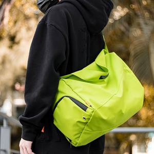 TEMU HANMARRY 남성 및 여성 수영 체육관 듀플 백, 습식/건식 분리, 크로스바디/슬링 백팩, 합성, 녹색과 검은색 액센트, 여행 및 스포츠에 완벽, 여행 백 | 세련된 스포츠 디자인 | 합성 백, 수영 백