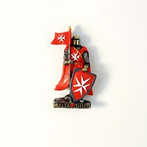 TEMU 1개 몰타 기사 냉장고 & 몰타 여행 기념품 - 중세 몰타 문장 방패 엠블럼과 국기, 홈, 오피스 또는 몰타 테마 선물용 자석 장식 (몰타어), 2D 평면