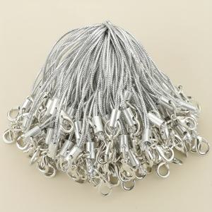 TEMU 20개 DIY 폰 스트랩 세트, 랍스터 클라스프 포함 - 폰 체인, 가방 장식, 인형 액세서리, 도파민 컬러 시리즈 다기능 폰 끈, 키체인 코드 등 다양한 용도