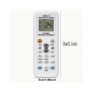 TEMU 교체용 K-1028E 범용 에어컨 리모컨, 1000개 브랜드 에어컨과 호환 가능