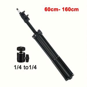 TEMU HY300 프로용 조절 가능한 프로젝터 스탠드 - 높이 160cm(62.99인치), 철제 삼각대와 튼튼한 플라스틱 커넥터 포함, 지상 장착 카메라 및 프로젝터 액세서리용