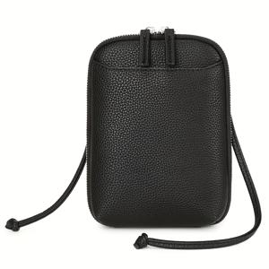 TEMU 작고 세련된 미니 여성용 크로스백 백, 단색 다용도 휴대폰 백