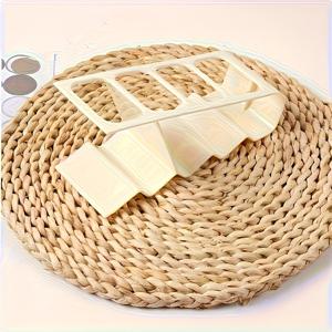 TEMU 【4구획 리모컨 보관대】1개 심플 블랙 데스크탑 수납 박스 | 인체공학적 기울어진 디자인 및 접근성 | TV/에어컨/셋톱박스용 전용 | 사무실 및 가정용 듀얼 사용 | 7일간 사용 가능한 리모컨 작업 도구