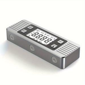 TEMU 레벨링 장치가 있는 마그네틱 각도 측정기, LCD 디스플레이, 백라이트, 기울림 각도 측정기