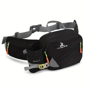 TEMU 남성용 스포츠 워터 보틀 허리 가방, 여성용 다기능 야외 하이킹 힙백, 휴대폰 가방 마라톤 장비|힙색