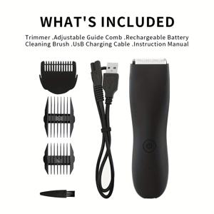 TEMU 전문가용 바디 헤어 트리머, IPX6 교체용 블레이드. 남성용 엉덩이 및 바디 헤어 트리머, 이발사용 교체형 세라믹 블레이드 전기 볼 쉐이버, 남성용 면도 트리머 비키니 여성용 트리머, 사랑을 위한 최고의 선물