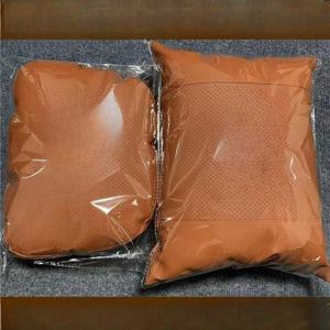 TEMU 차량용 헤드레스트 허리 베개 세트 2pcs - 세단/SUV 시트 쿠션, 인체공학적 요추 및 목 지지대, 내구성 있는 범용 모델, 편안한 실내 액세서리, 고급 디자인|목베개