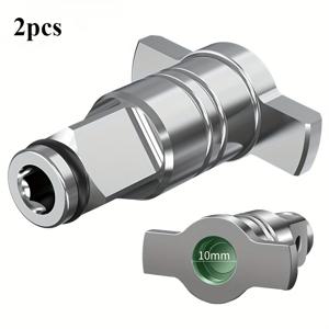 TEMU 전동 렌치 어댑터, 다기능 사각축 공구카드 이중링축 스프링슬리브, DIY 프로젝트 수리용품, 헤비듀티 도구, 범용 어댑터, 고품질 금속제작, 견고한 어댑터, 스프링장착형 공구, DIY애호가 및 수선업자를 위한