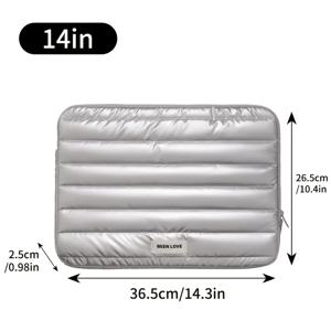 TEMU 13/14인치 휴대용 노트북 가방, 경량 충격 방지 태블릿 보호 가방, 다기능 브리프케이스, 오피스 필수품 | 디자인, 학교 및 사무실용 노트북 슬리브 가방, 일상 사용에 적합|노트북파우치