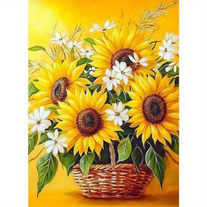 TEMU 1세트 완벽한 5D 페인팅 키트 - 3D & 야생화 디자인, 11.8x15.8인치 대형 라운드 아트, 풀 5D 라운드 드릴, 완벽한 세트, DIY 벽 장식, 치료적 공예 프로젝트, 초보자 친화적 (전사 필요 없음)