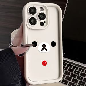 TEMU 아이폰 모델 중 16, 15, 14, 13, 12, 11 프로 맥스, 미니, XR, XS, X, 7, 및 8 플러스를 포함하여 다양한 모델에 적합한 부드럽고 즐거운 만화 곰 폰 케이스. 유연한 TPU 백으로 설계되어 향상된 드롭 보호를 제공합니다.