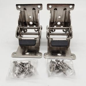 TEMU 접이식 지지대 2개, 나사 잠금 자동 잠금 힌지, 0~90~180도 조절 가능, 테이블 다리, 침대 다리, 작업대용 잠금 확장 지지대