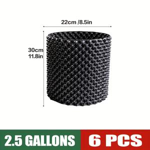 TEMU 식물 뿌리 보호기, 식물 뿌리 성장을 조절하며 식물/정원/원예/과일과 채소/마당에 적합한 나무 심기 루트 사용, 묘목 재배 컨테이너, 통기성 있는 화분 콘тей너, 가든 플랜트 케어, 원예 용품, 실용적인 뿌리 제어, 기능형 가든 도구, 경량 가든 이드, 투습성 컨테이너, 화분 삽입물, 묘목 시작 포트, 원예 전문가 및 식물 애호가를 위한