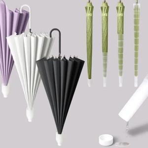 TEMU 고급 물받이우산 7종/16K 튼튼한 장우산/자바라우산/캡커버 우산/빗물커버/자바라 빗물받이