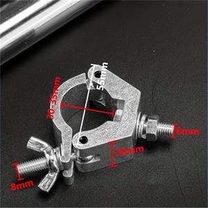TEMU 알루미늄 합금 패스너, 크로스 유니버설 버클, 비계 버클, 원형 파이프 연결 버클, 무대 조명 후크, 단일 버클, 이중 링 버클 Eid Al-Adha Mubarak