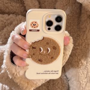 TEMU 삼차원 프렌치 프라이 소프트 왁시 모바일 폰 케이스, 애플 16/15/14/13/12/11 시리즈에 적합
