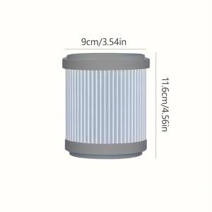 TEMU 호환 가능 EJ-JHQ01 & EJ-JHQ06 공기청정기용 교체 필터 모듈 - 원형 및 실린더 디자인 호환, 먼지·꽃가루·애완동물 털모발·알레르기 유발 물질 제거, 홈/오피스/침실/거실용, 세련된 디자인, 고효율 여과, 꽃가루 필터, 가정 사용자