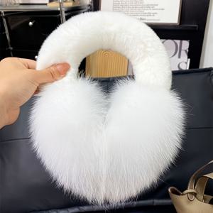 TEMU 여성용 겨울 따뜻한 플리스 귀마개, 플러시 퍼 안감 귀 - 귀여운 & 브라운 눈꽃 디자인, 따뜻한 소프트 귀 보호대, 추운 날씨, 크리스마스 & 선물, 축제 헤드웨어, 포근한 헤드웨어, 스타일리시한 헤드웨어, 헤드웨어, 쇼핑객