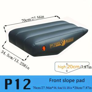 TEMU 자동차 풍선 매트리스 트렁크 높이기 쿠션 SUV 자기 운전 여행 액세서리 뒷좌석 갭 에어 슬로프 패드 자동차 액세서리